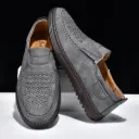Perforated Breathable Casual Shoes
